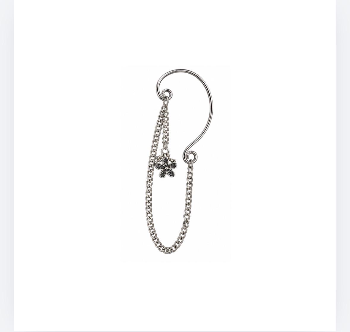 Silver Wire Ear-Cuff 05